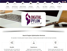 Tablet Screenshot of digitalpylon.com